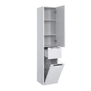 Шкаф-колонна Акватон Сильва правый дуб полярный 1A215603SIW7R